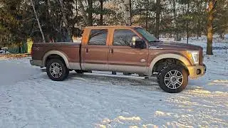 6.7 Powerstroke Cold start at -12&deg;!