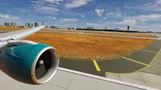 WING VIEW VIETNAM AIRLINES BOEING 777-200ER LANDING HO CHI MINH CITY | FLIGHT FACTOR | X-PLANE 12