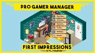 Pro Gamer Manager Gameplay - Become A Pro Gamer and Manage Your Team - Pro Gamer Manager Gameplay PC
