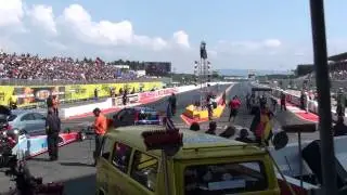 Nitrolympics 2010 Top Fuel Stig Neergaard 4.93 @ 407.93kph