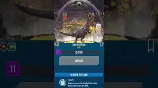 BARYOTHUS UNLOCKED IN JURASSIC WORLD ALIVE