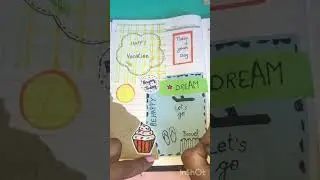 Summer vacation themed journal 📔🤩🕶#shorts#Youtube Kavya