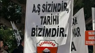 Adana Ayağa Kalktı! | Adanaspor’a Sahip Çık Yürüyüşü Ve Basın Açıklaması 