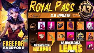 A3 Royal Pass C5S14 Tire Rewards | MG3 Free Skin | New Conqueror Frame | PUBGM