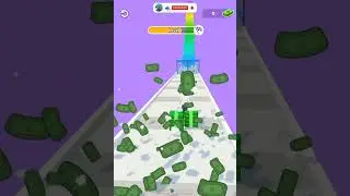 Money Stack Run 3D #gameplay #game #stackrun