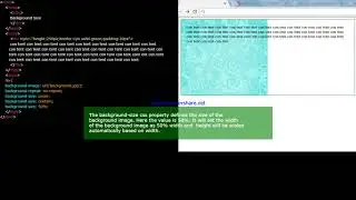 background size property in css
