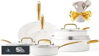 Kitchen Cookware Sets Granite Set With Dutch Oven Frying Pan