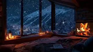 🌨️ Snowstorm Blizzard Ambience &ndash; Howling Wind in the Forest for Sleep & Relaxation