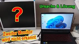 Zweiter Monitor wird nicht erkannt &ndash; Ursache & L&ouml;sung  Laptop / PC erkennt zweiten Bildschirm nicht