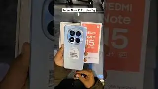 Redmi Note 15 Pro plus 5g || #shorts #ytshorts #unboxing #trendingshorts