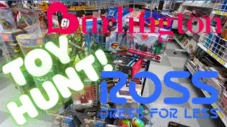 Toy Hunt at Burlington & Ross Dress For Less Pt.1 01.29.26 #burlingtonfinds #rossfinds #toyhunt