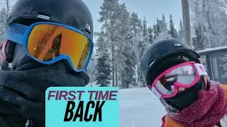 Experience LAPLAND's Thrilling Downhill Skiing Adventure!