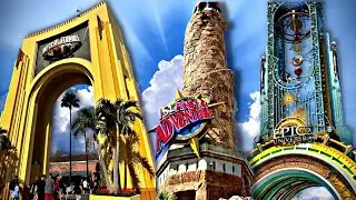 Going to all 3 Universal Orlando Parks in 1 Day! 😳