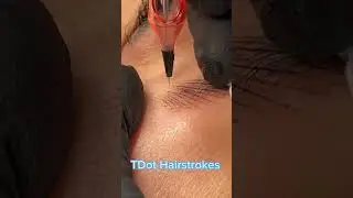 TDot Nano Hairstrokes #eyebrows #eyebrow #eyebrowsNanoshading
