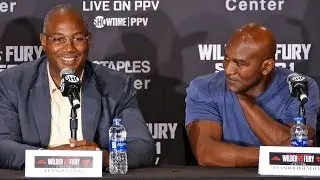 LEGENDS LIVE! Lennox Lewis / Evander Holyfield / Michael Spinks & More! | Wilder vs Fury
