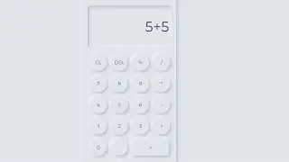 Neumorphism Basic Calculator using HTML and CSS | Working Calculator JS | Calculator With JavaScript