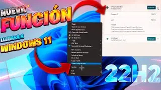 SALDRA! Nueva FUNCI&Oacute;N en Windows 11 22H2 / NUEVO ERROR en UPDATE de Windows 11