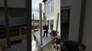 Zweist&ouml;ckiger Anbaubalkon aus Aluminium montiert &ndash; schnell, sauber & ohne Kran | G&Z Alu-Systeme
