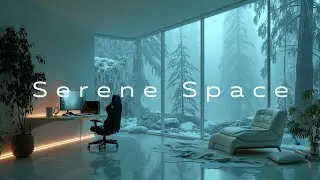 Winter Deep Work Music ~ Snowy Forest Focus & Relaxing Study Background