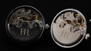 Rotorique Watch Movement Cufflinks by Elbrus Horology
