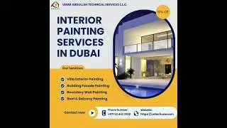Transform Your Home with Interior Painting Services in Dubai by UATS | Professional Painters Dubai