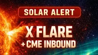 X1.9 Solar Flare & Full-Halo CME: Geomagnetic Storm Window (48&ndash;72 Hours) | Space Weather & Schumann