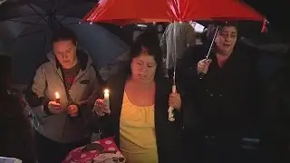 More than 100 people gather at vigil for 5-year-old Jackson Twp. murder victim