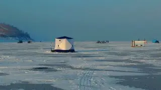 Сов.Хакасия. Рыбалка в Январе.