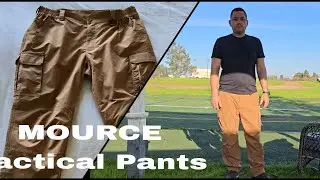 MOURCE Ripstop Work Pants for Men
