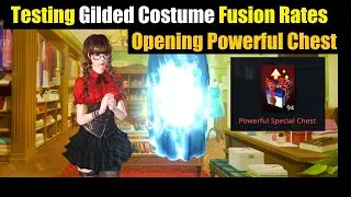 Darkness Rises Testing Gilded Costume Fusion & Opening Powerful Chests