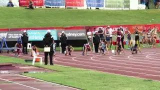 100M U17M Callum McCarthy 10.78 Australian Junior Championships 2015