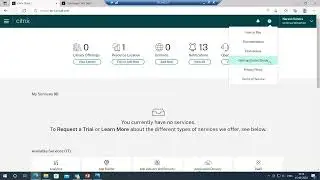 How to find help and support in Citrix cloud console