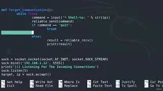Changing Directory Inside Of Our Backdoor🕵🏼Python Coding Project #2Backdoor 12.6