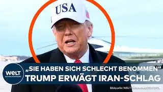 IRAN: US-Pr&auml;sident Donald Trump droht Iran! 