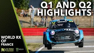 Q1 & Q2 Highlights | 2019 Bretagne FIA World Rallycross of France