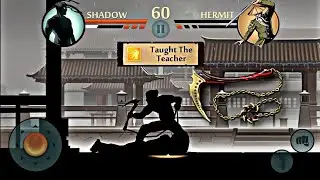 No armor & helm, only blood reaper🩸 | Shadow vs Hermit| Shadow fight 2 special edition #shadowfight2