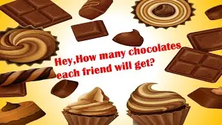 Division Problem || How many chocolates did I have? || Mental maths || Cool Math Trick ||