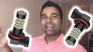 BRIGHT LED FOG LIGHTS!! (HOW TO INSTALL)