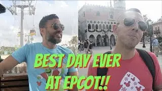 FIRST TIME ON THE DISNEY SKYLINER & EPCOT FESTIVAL OF THE HOLIDAYS! | Disney World Vlog Day 2