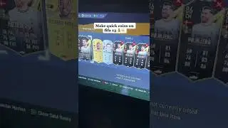 Use This Method To Double Your Coins In Fifa 23📈! #shorts #fifa23 #investments