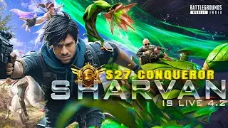 😎Conqueror in 2 DAYS / Rush PLAY / SHARVAN PLAYZ😎 #Tamil  #BGMI #Tamil