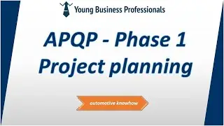 APQP Phase 1 - Project planning