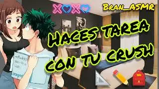 Haces tarea con tu crush...🎒✏️🔥