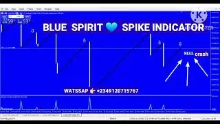 Blue  spirit  💙  spike indicator  100% profitable 📈