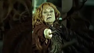 The death of bellatrix lestrange     Harry Potter#molly Weasley#edit#