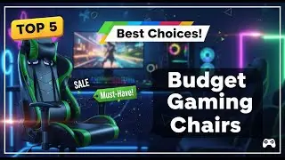 ТОП-5 лучших бюджетных игровых кресел 2026 года