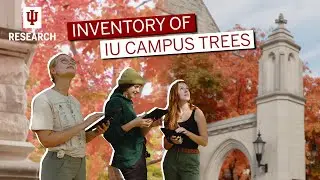 IU Students Study Long-Term Impact of Campus Trees