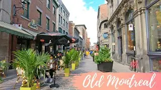 Walking in Old Montreal: Saint-Paul Street and Place Jacques Cartier #oldmontreal #montreal2020