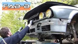 Comment démonter la jupe avant sur BMW E30 phase 1