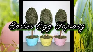 Easter Egg Topiary 🥚🌿
